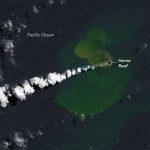 A new island has emerged out of the Pacific Ocean, but it may soon disappear